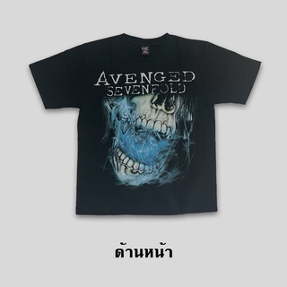 เสื้อยืดแขนสั้นวงร็อค (Avenged Sevenfold)