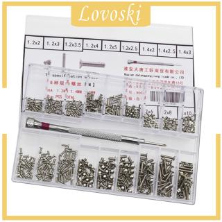 (lovoski) 500x18 type ชุดสกรูน็อตแบบเปลี่ยนพร้อมไขควง 1 . 2-2 . 0 มม.