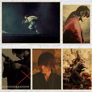 โปสเตอร์ Rurouni Kenshin Series HD คุณภาพสูง