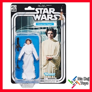 Leia Organa Star Wars Black Series Kenner Vintage 6" Figure เจ้าหญิงเลอา ออการ์นา สตาร์วอร์ส แบล๊คซีรี่ย์ส วินเทจ 6 นิ้ว