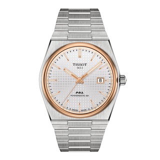 Tissot PRX Powermatic 80 ทิสโซต์ พีอาร์เอ็กซ์ พาวเวอร์เมติค80 T1374072103100 สีเงิน นาฬิกาผู้ชาย