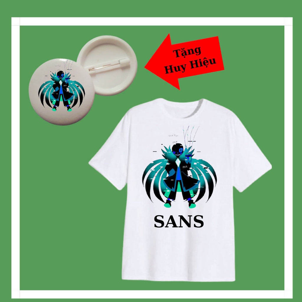 เสื้อยืด Error Sans Undertale สําหรับเด็กชายและเด็กหญิง ทุกสี ทุกขนาด ป้าย Error Sans