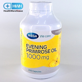 Mega We Care Evening Primrose Oil 1000mg 200 แคปซูล