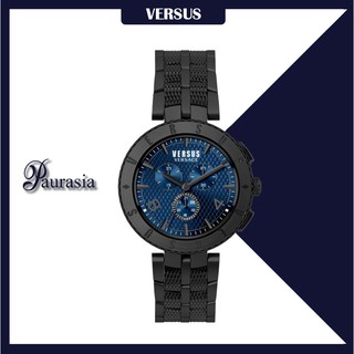 [ของแท้] Versus by Versace นาฬิกาข้อมือ ผู้ชาย รุ่น VERSUS S7620-0017 LOGO GENT BLUE DIAL SS BRACELET paurasia ปอเรเซีย