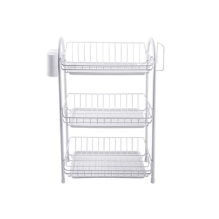 ชั้นคว่ำจานลวดเคลือบ 3 ชั้น HC/EKONO 913 DISH RACK PU COAT 3 TIERS HC/EKONO 913