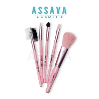 แปรง SIVANNA เซตแปรงแต่งหน้า 5 ชิ้น : BR01 BRUSH SET