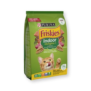 ฟริสกี้ส์ อาหารแมว อินดอร์ ดีไลท์ 2.8 กกX1 อาหารแมว Friskies Indoor Delights 2.8 kg