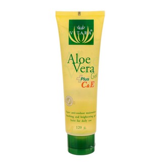 เจลว่านหางจระเข้ VITARA ALOE VERA GEL PLUS C&amp;E 120 g 🔥🔥พร้อมส่ง🔥🔥