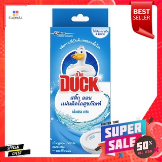 แผ่นขจัดกลิ่นสุขภัณฑ์ เป็ด 30g FRESH MARINEDEODORIZER SHEET TOILET DUCK 30g FRESH MARINE