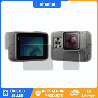 ฟิล์มกันรอยสำหรับ Gopro Hero 7 6 5 Protector กระจกนิรภัยสำหรับ Go Pro