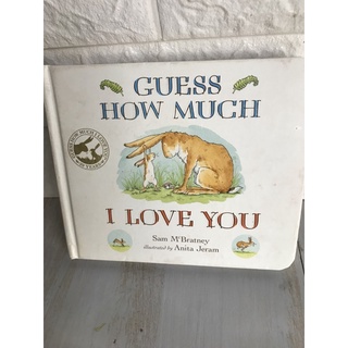 GUESS HOW MUCH  I LOVE YOU (board book )