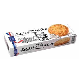 ขนม คุกกี้ คุกกี้มะพร้าว 130 กรัม  - Filet Bleu Coconut cookie 130g EXP 26/10/2023