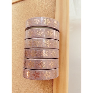 ⛱ STARFISH WASHI TAPE ⛱ วาชิเทป เทป ปลาดาว เคลือบ ทอง