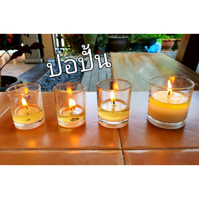 ไส้เทียนพร้อมฐาน-ขายดีที่สุด จุดดีไม่มีควัน รูปที่ 5