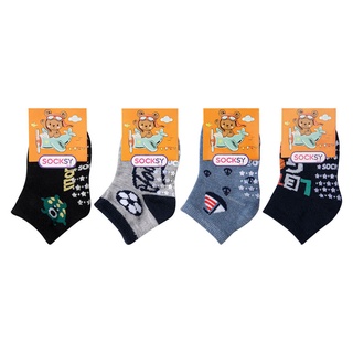 Socksy! ถุงเท้าเด็กกันลื่น ลายการ์ตูน น่ารัก สำหรับเด็ก S/M/L ถุงเท้าทารกแรกเกิด พร้อมส่ง!
