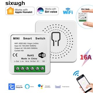 WiFi Homekit Smart Switch สวิตช์อัจฉริยะ Siri Voice รองรับ Alexa google home การควบคุมด้วยเสียง