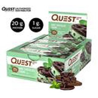 Quest Protein Bar - Mint Chocolate Chunk 1 Box (12 Bars)