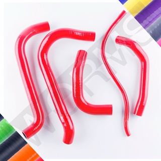 For 1998-2007 Honda CBR 1100 XX Blackbird Silicone Radiator Coolant Hose Pipe Kit 1999 2000 2001 2002 2003 2004 2005 200