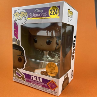 Funko POP Tiana Ultimate Princess Gold with Enamel Pin Funko Shop Exclusive 224