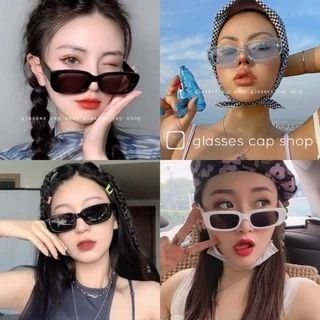 แว่นแฟชั่น วินเทจ แว่นตาดารา แคชอาย hip-hop เรโทร ⟦ร้านในไทย🇹🇭พร้อมส่ง⟧