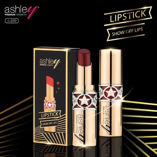 A-299 Ashley star rouge matte lipstick แอชลี่ย์ สตาร์ รูจ แมท ลิปสติก ลิปสติกเนื้อแมท ไม่มีกล่อง ราคาพิเศษ