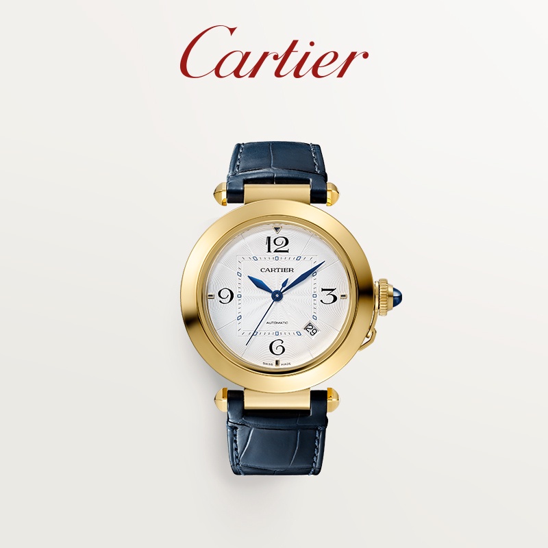[Luxury Customization]Cartier Series Mechanical Watch Gold Replacement Leather Watch Strap Watch 9ckw