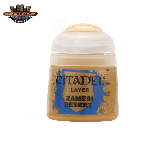 [P210พร้อมส่ง] Citadel : LAYER: ZAMESI DESERT (12ML)สีอะคริลิคสำหรับทาโมเดล