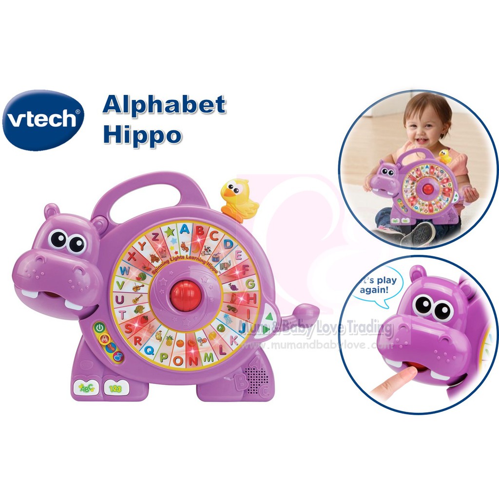 Vtech Baby Alphabet Hippo (2 ปี+)- ไฟหมุน