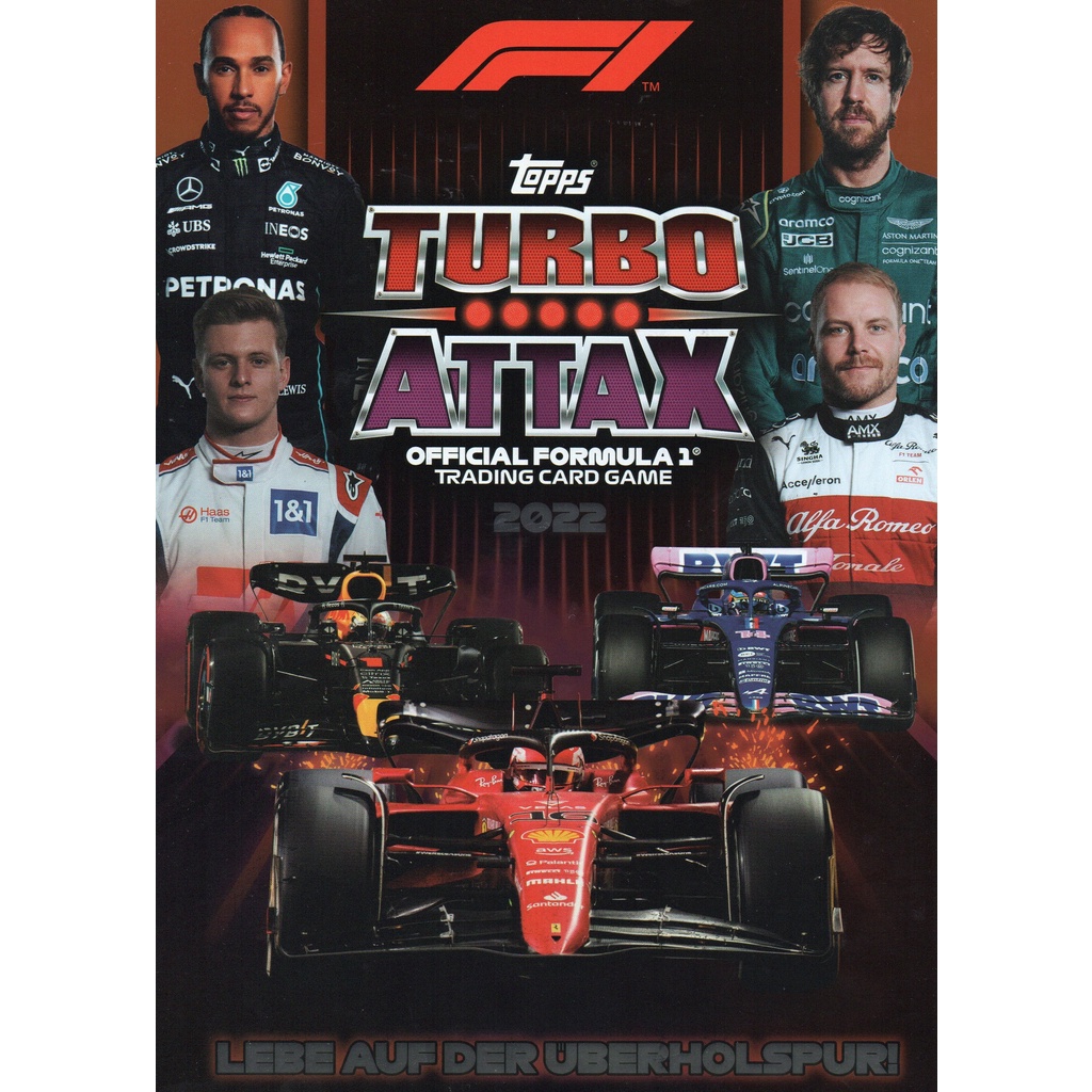 Topps F1 Turbo Attax 2022 - Base Live Action Cards Part 5 (No.180 ถึง 229)