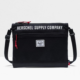 กระเป๋าสะพายข้าง Herschel Alder - Black ของแท้ พร้อมส่งจากไทย