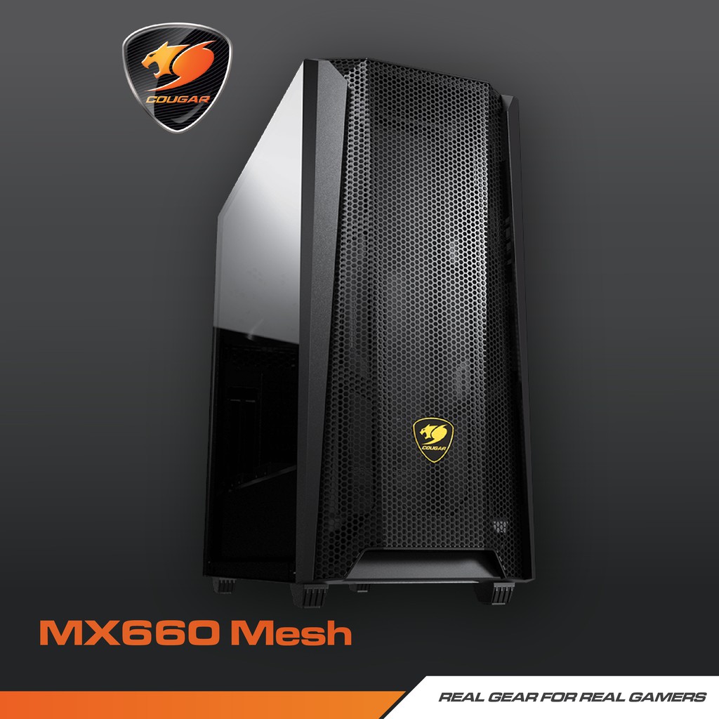 COUGAR MX660 Mesh : ATX Case เคสคอม ประกัน 1 ปี
