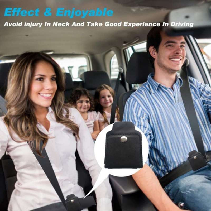 Yo 4 ชิ้นเด็กเด็กความปลอดภัยรถสําหรับเข็มขัดนิรภัยสายรัดไหล่ Adjuster Pad สายคล้องคอคลิปสําหรับทารกห