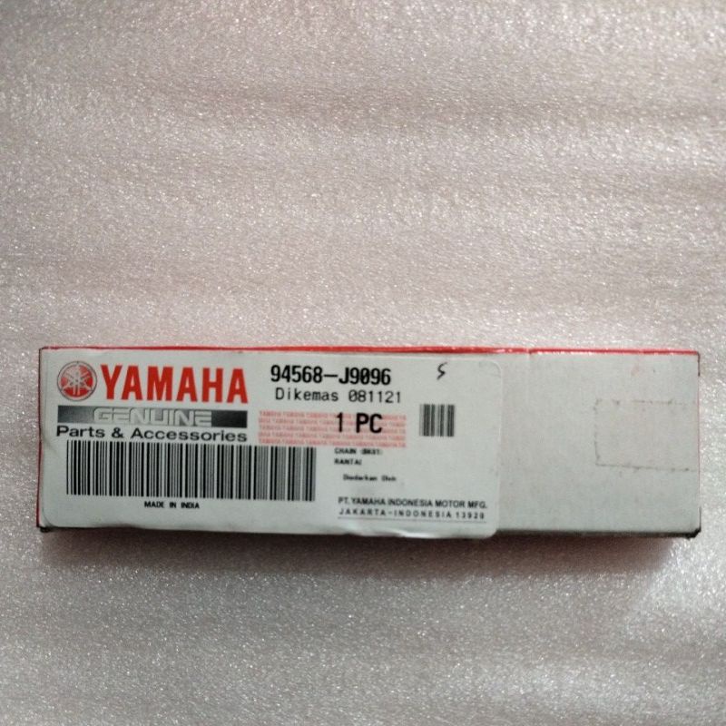 BK6 CHAIN KETENG CHAIN CAMPRAT Vixion R ใหม่และ R15 ใหม่ 94568-J9096 ORIGINAL YAMAHA