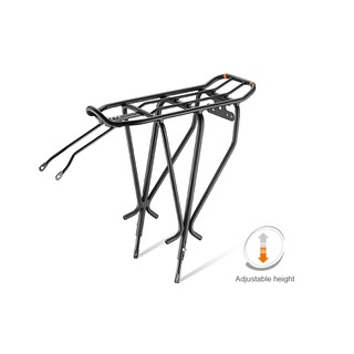 ทักรับโค้ดจ้า[TYROBIKE]-ตะแกรงหลังติดกระเป๋าปลดเร็ว ขั้นเทพ IBERA IB-RA16, PakRak Touring Bike Carrier NON DISC, Clip-on