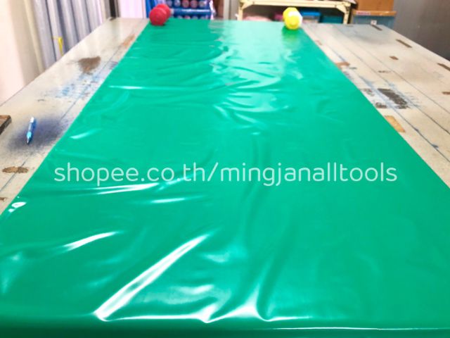 ผ้ายางรองฉี่ ผ้ายางกันเปื้อน กันน้ำ ปูเตียงผู้ป่วย พลาสติกปูโต๊ะ พลาสติกกันเลอะ ตัดความยาวตามสั่งได้  นิ่มเหนียวพิเศษ - รูปที่ 2