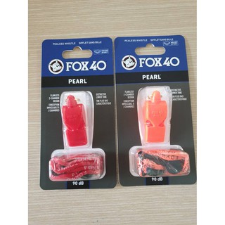 นกหวีดFOX40รุ่น Pearl 331915 พร้อมสายคล้อง**สินค้าคุณภาพแท้100%**