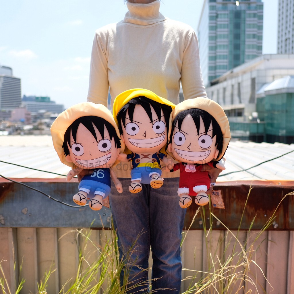 ตุ๊กตา Luffy ลูฟี่ ชุดแฟนซี S 12นิ้ว One Piece วันพีซ