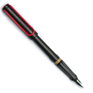 LAMY Safari Pen Matt Black Red Dot Clip limited edition