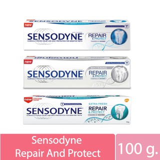 ยาสีฟันเซ็นโซดายน์ Sensodyne Repair And Protect (100g.)