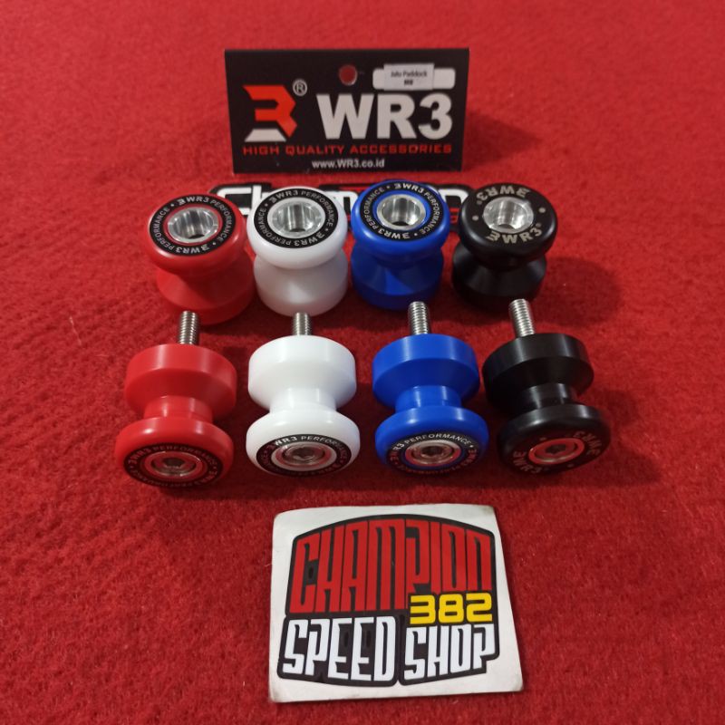 Paddock Jalu WR3 M8 Bolt 12 Kawasaki ZX25R ZX 25R ZX-25R ZX25RR ZX4RR ZX4R ZX-25RR ZX-4R ZX-4RR