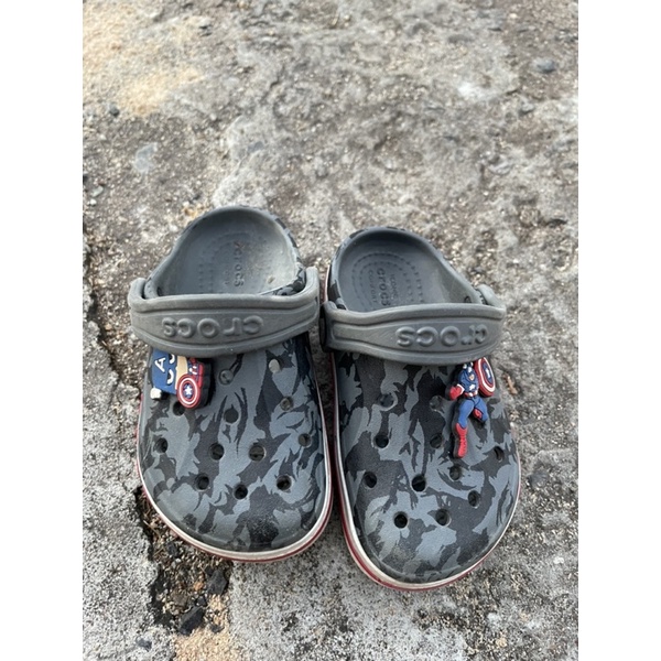 รองเท้าเด็กผู้ชาย Crocs แท้ 100% มือ 2 Size C7