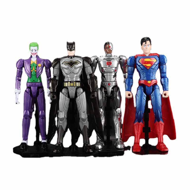 DC Superman Batman Superman Joker Series Action Figures DIY Assembled Figure Toys For Kids Toys
