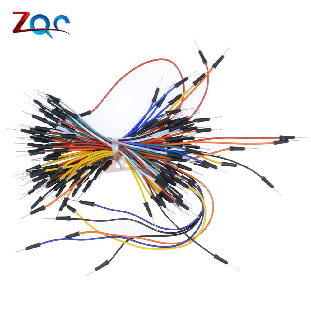 ชุดสายเคเบิลจัมเปอร์เบรดบอร์ด สําหรับ Arduino Jump Code 65 ชิ้น