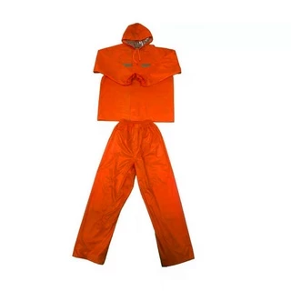 ชุดกันฝนแบบเสื้อทั้งหมด 3 สี มีแถบสะท้อนแสง รุ่นหมวกติดเสื้อ ขนาด M-4XL