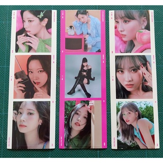 การ์ด Film Photo Sticker สุ่ม ของแท้ จาก CD อัลบั้ม TWICE - BETWEEN 1&amp;2 Album พร้อมส่ง Kpop Card ทไวซ์ Talk That Talk