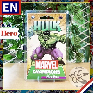 [Pre-Order] Marvel Champions LCG The Card Game – Hulk Hero Pack [Boardgame]