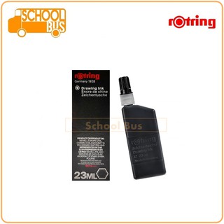 หมึก rOtring drawing Ink หมึกสัก 23 มล. แบบขวด รอตตริ้ง 23 ml.