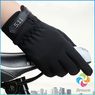 Bensen A687  ถุงมือมอเตอร์ไซค์ รุ่น 5.11 ไบค์เกอร์  Non-slip gloves