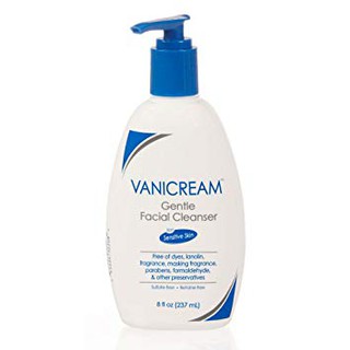 Vanicream Gentle Facial Cleanser for Sensitive Skin 8 oz