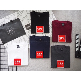 เสื้อยึดcotton100% งานปัก  งานป้าย  CPS  CHAP สกรีน  no.45💕💕❤️❤️👕😘😍